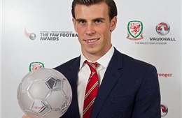 Gareth Bale lập kỷ lục giải thưởng xứ Wales